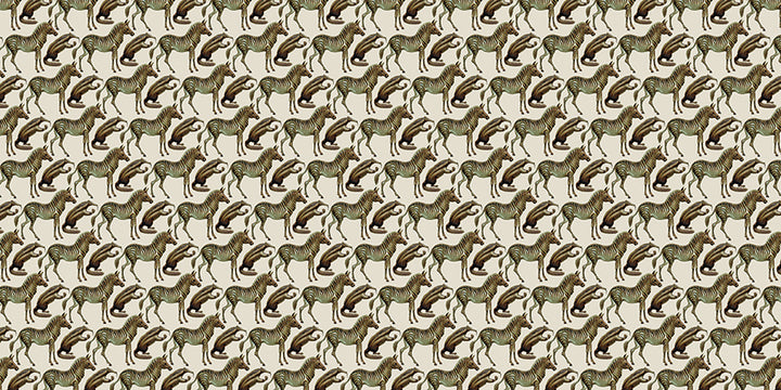 End papers of James Marsh artist book Animal Verse A-Z