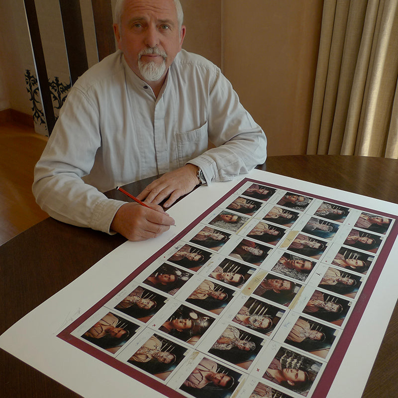 Peter Gabriel signing