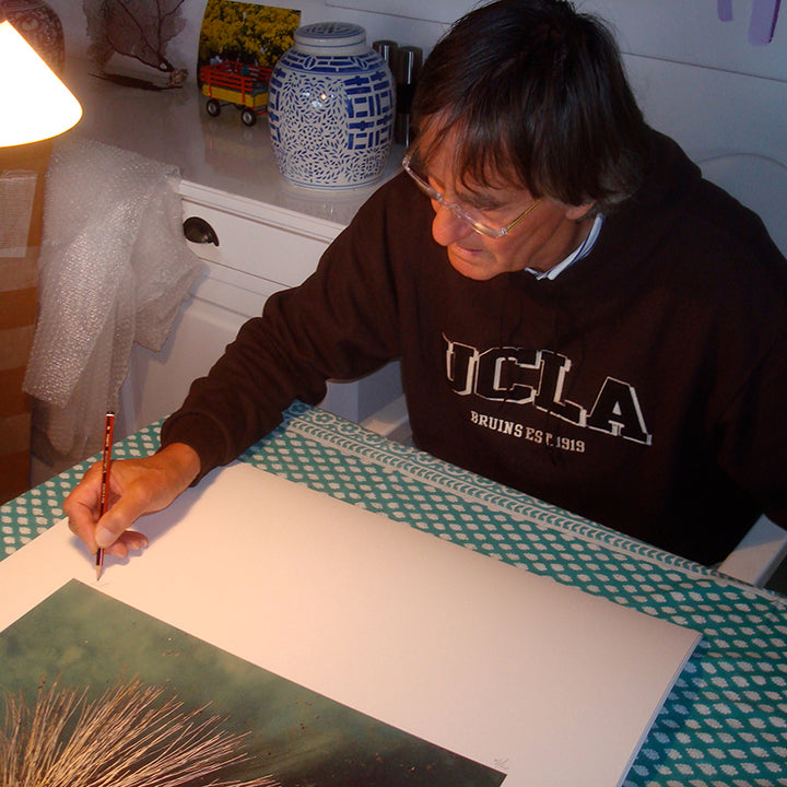 Nils-Udo signing