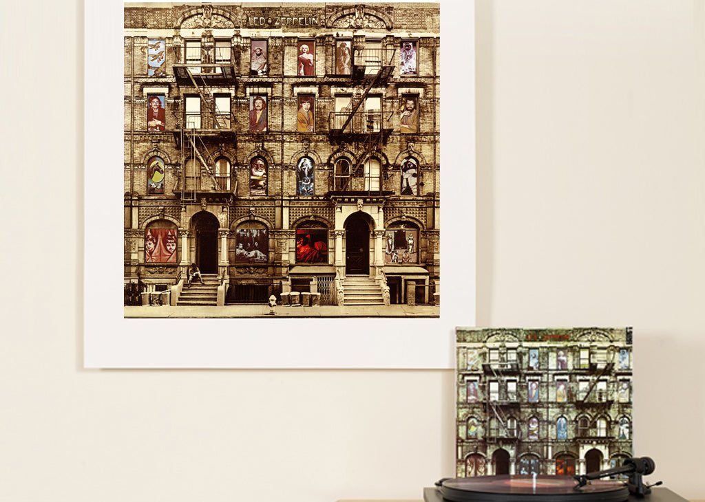 Physical Graffiti - Hypergallery - Led Zeppelin scale photo of print
