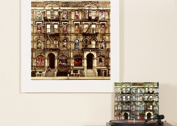 Physical Graffiti - Hypergallery - Led Zeppelin scale photo of print