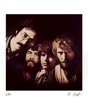 Ed Caraeff's limited edition photograph of Creedence Clearwater Revival for their Pendulum album cover