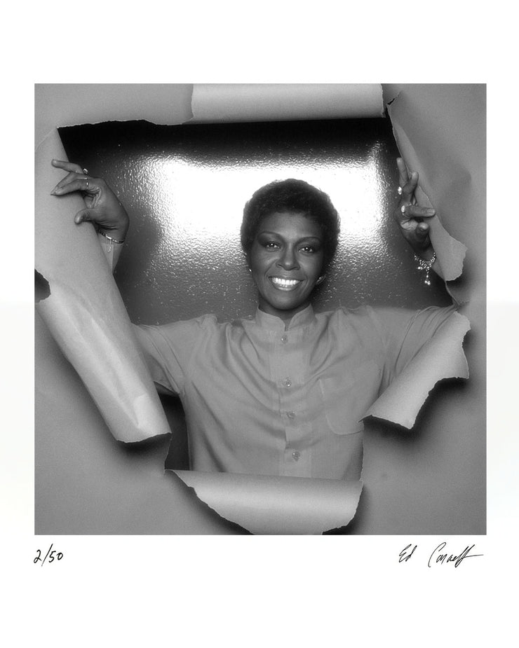 Image of limited edition Cissy Houston print by Ed Caraeff