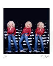 Dolly Parton's Here You Come Again limited edition album cover photograph by Ed Caraeff