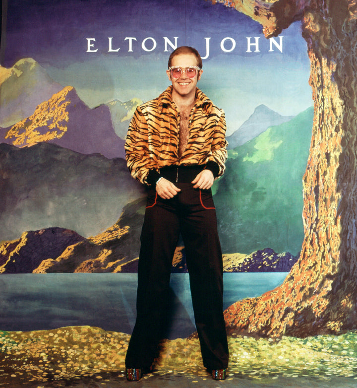 Ed Caraeff's album cover photo for Elton John Caribou