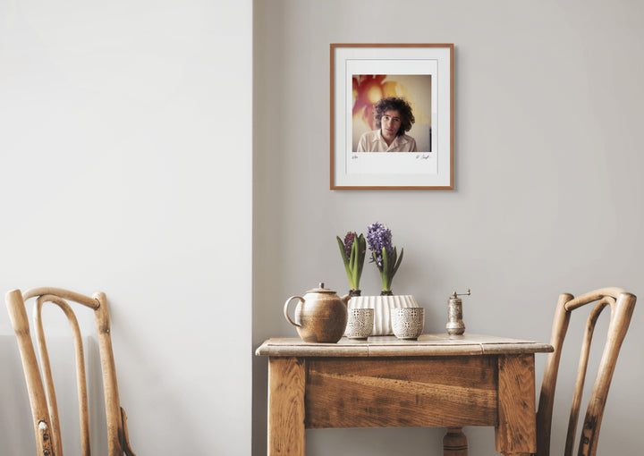 Scale photo of Limited edition Ed Caraeff photo of Tim Buckley for the Happy Sad album cover