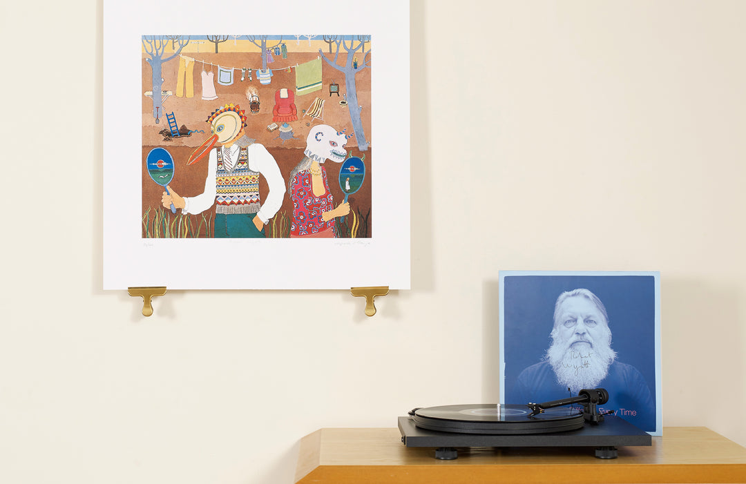 Scale photo of Robert Wyatt Ruth Is Stranger Than Richard art print by Alfreda Benge