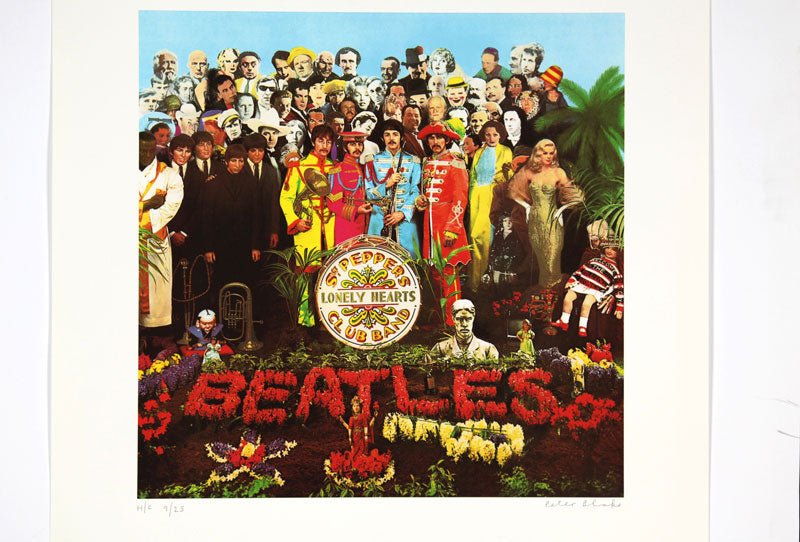 Sgt Peppers Lonely Hearts Club Band - limited edition print - The Beatles